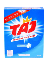 Taj Top Load Blue Detergent Powder, 110g