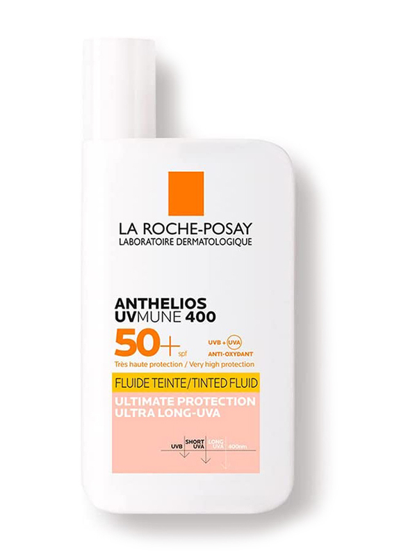 

La Roche Posay SFP50+ Anthelios Uvmune 400 Fluide Tinte Sunscreen, 50ml