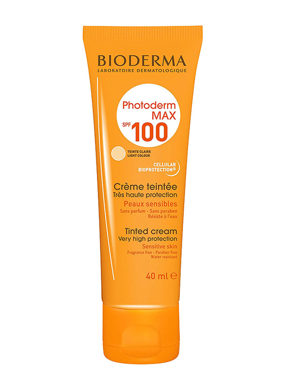 

Bioderma Photoderm Max SPF 100 Light Tint Face Sunscreen for Normal to Dry Sensitive Skin, 40ml