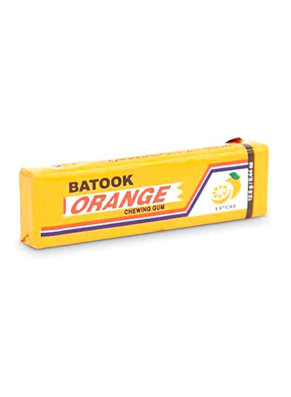 Batook Orange Chewing Gum, 20 x 12.5g