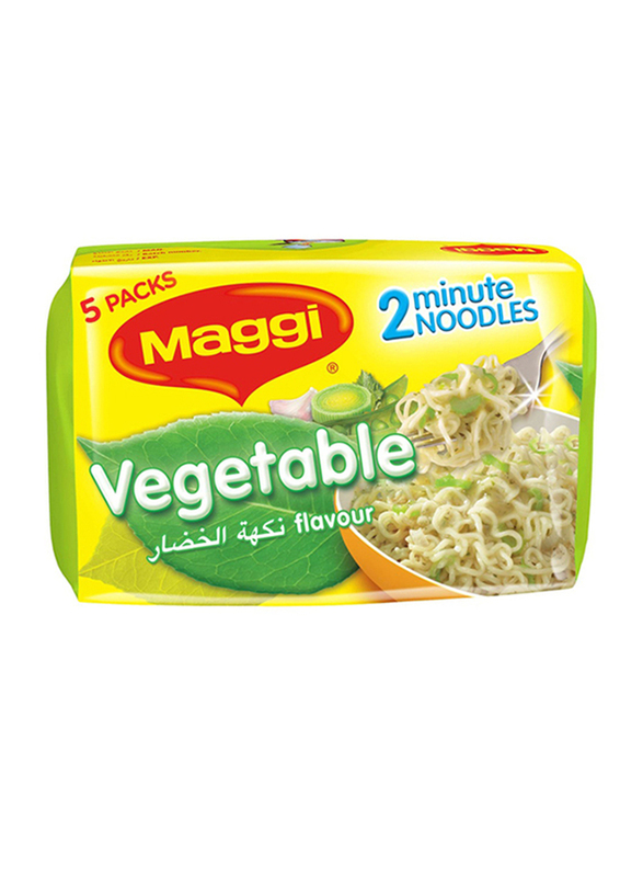 Maggi Vegetable Noodles, 5 Packs x 72g