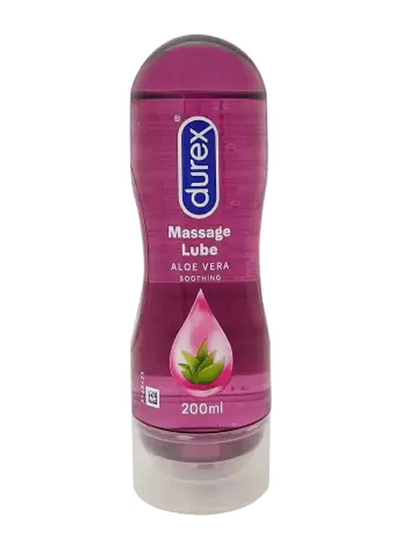 

Durex Play Massage 2 In 1 Soothing Aloe Vera Lubricant Gel, 200ml