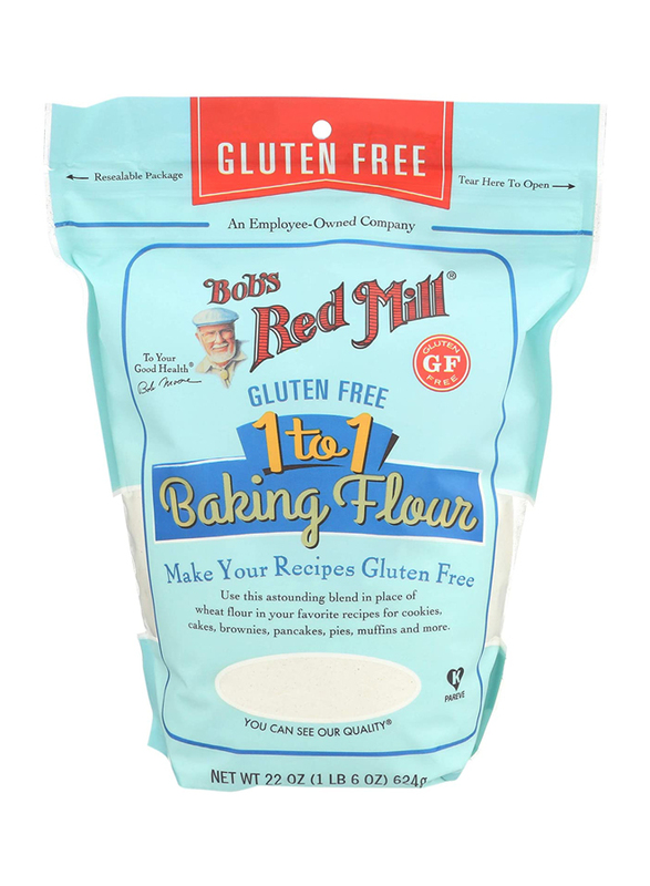 

Bob's Red Mill Gluten Free 1 to 1 Baking Flour, 624g