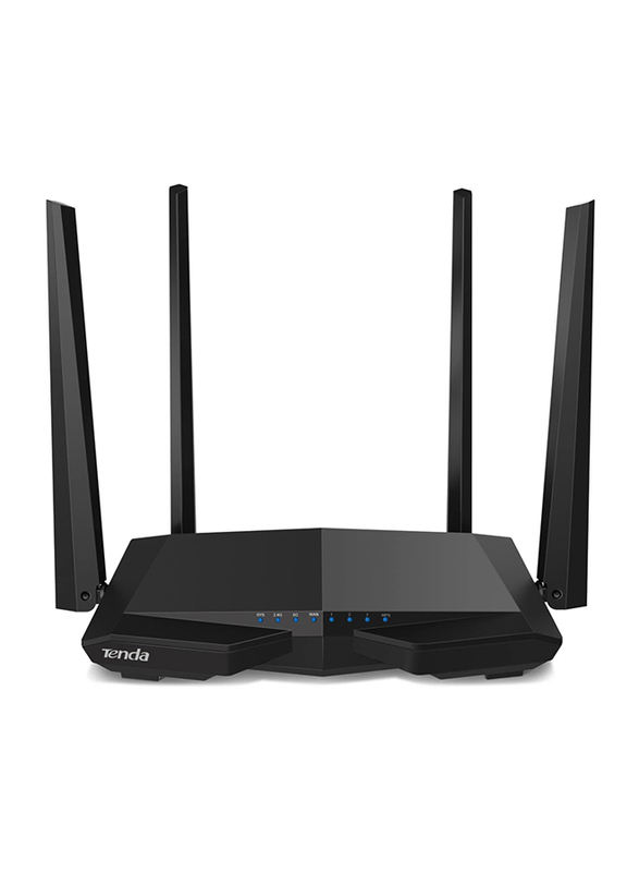 

Tenda AC1200 Dual Band Wi-Fi Range Router, AC6, Black