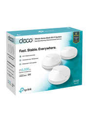 TP-Link Deco M5 AC1300 Whole Home Mesh Wi-Fi System, 3 Pack, White