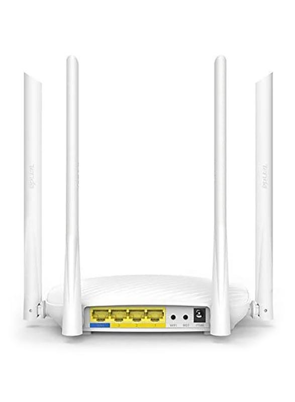 Tenda Smart Gigabit Dual Band Wi-Fi Router, F9, White