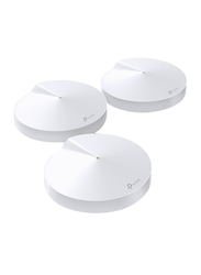 TP-Link Deco M9 Plus AC2200 Triband Mesh Wi-Fi Router, 3 Pack, White