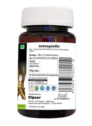 Cipzer Ashwagandha Dietary Supplement, 500mg, 60 Capsules