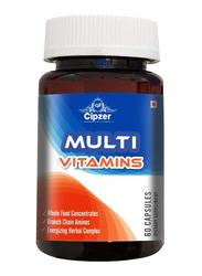 Cipzer Multivitamin Dietary Supplement, 1000mg, 60 Capsules