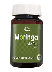 Cipzer Moringa Oleifera Dietary Supplement, 500mg, 60 Capsules