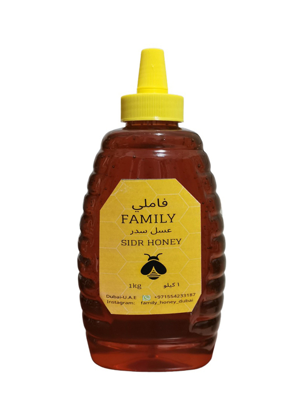 Family Premium Sider Honey, 1Kg + Free Zamzam Water, 5 Liters