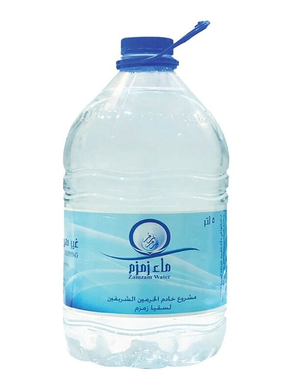 Zamzam Drinking Water, 5 Liters