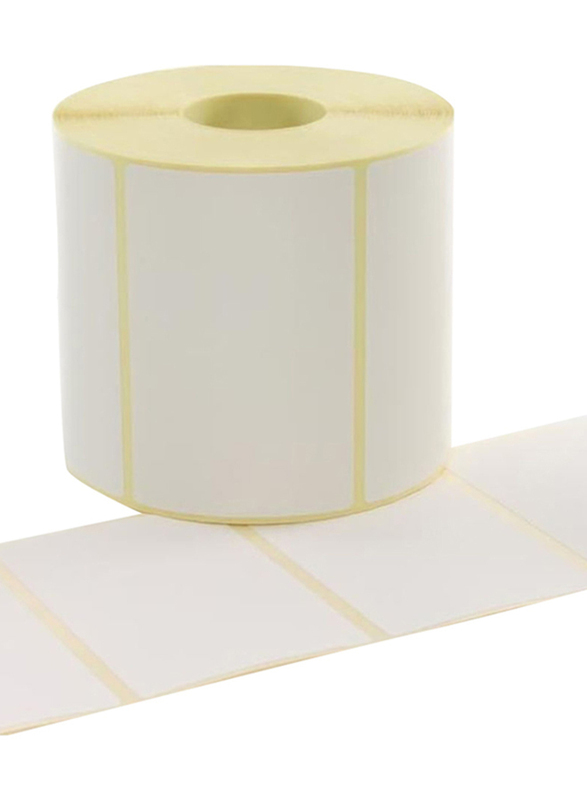 

Generic Polysuper PE Matt 6126t Polyester Straight Roll, 50mm x 25mm, 1000 Labels, White