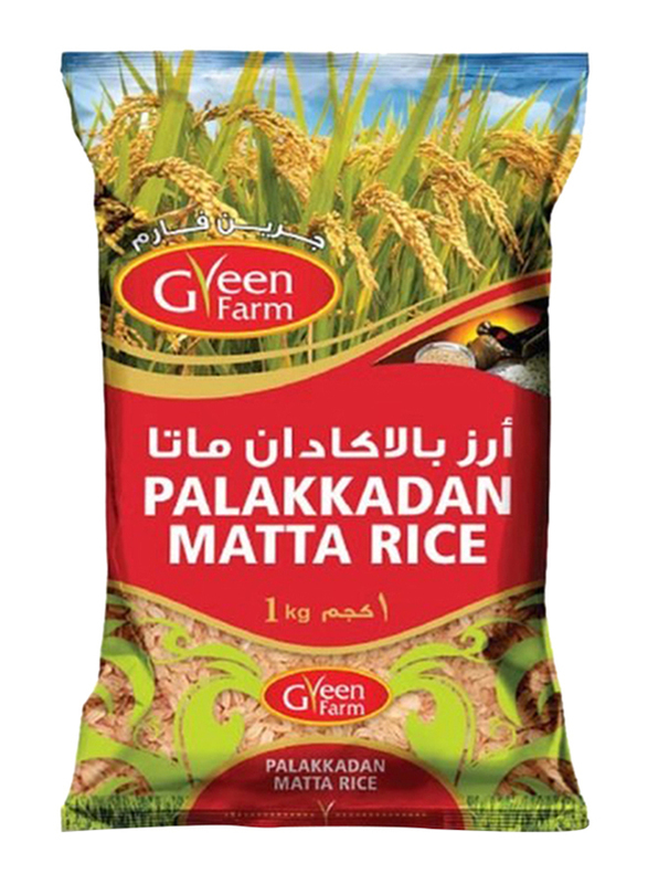 Green Farm Palakkadan Matta Rice, 1 Kg
