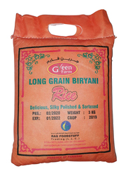 Green Farm Long Grain Biryani Rice, 3 Kg
