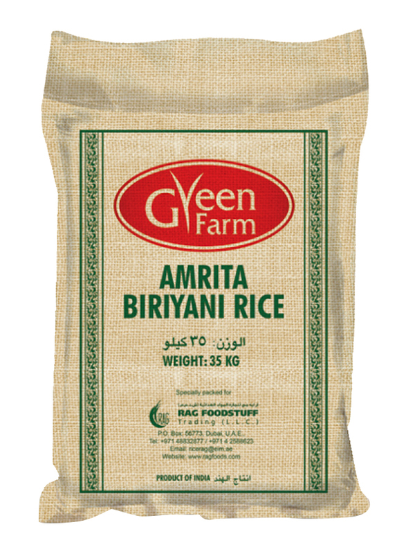 Green Farm Amrita Biryani Rice, 35 Kg