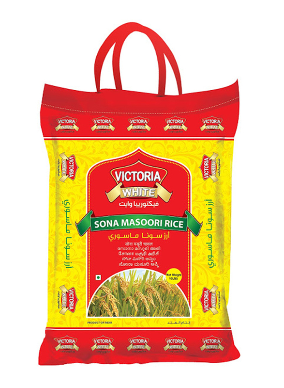 

Victoria White Sona Masoori Rice, 4.54 Kg