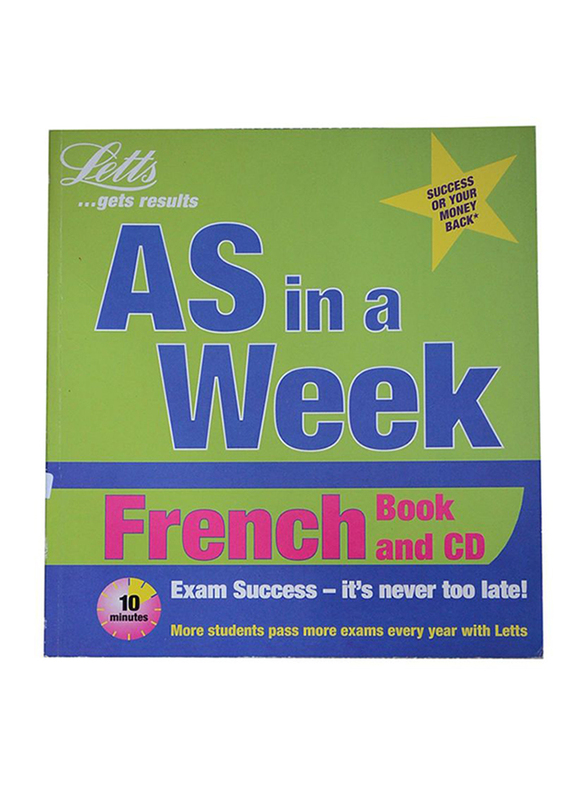 

As in a Week French Book with CD, Paperback Book