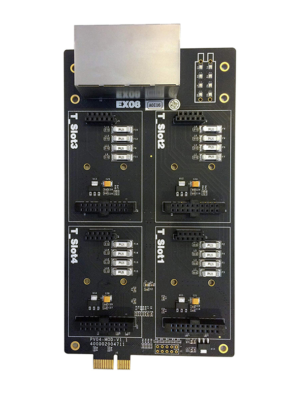 

Yeastar EX08 4 Modules, Black