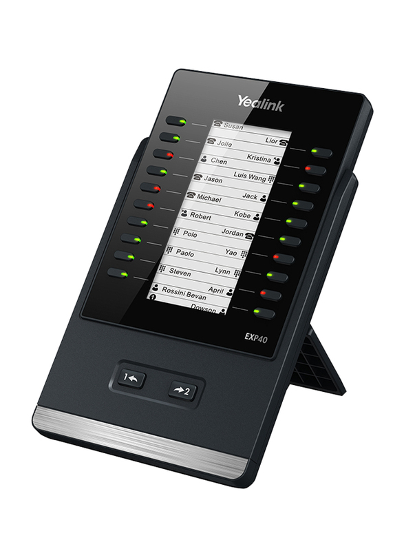 

Yealink YEA-EXP40 T4 series Expansion Module IP Phone, Black