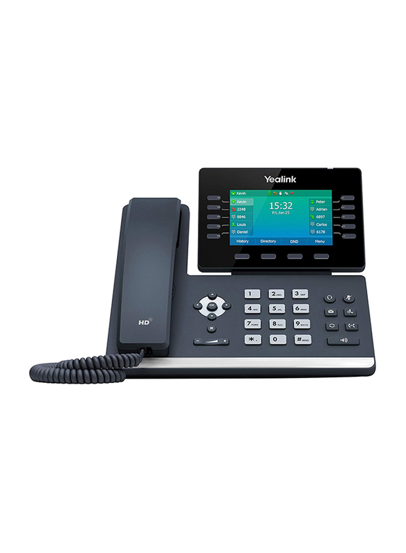 

Yealink T54W IP Telephone, Black