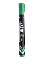 Deli 12-Piece Permanent Marker Set, Green