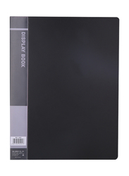 Deli E5001 Display Book, 10 Pockets, Black