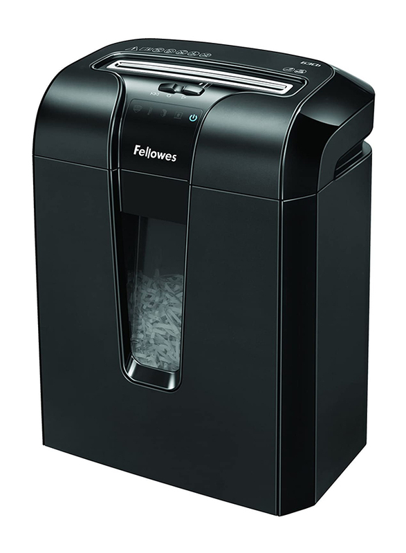 

Fellowes Powershred 63Cb Cross Cut Shredder with Jam Blocker, SafeSense and Energy Saving System, Black