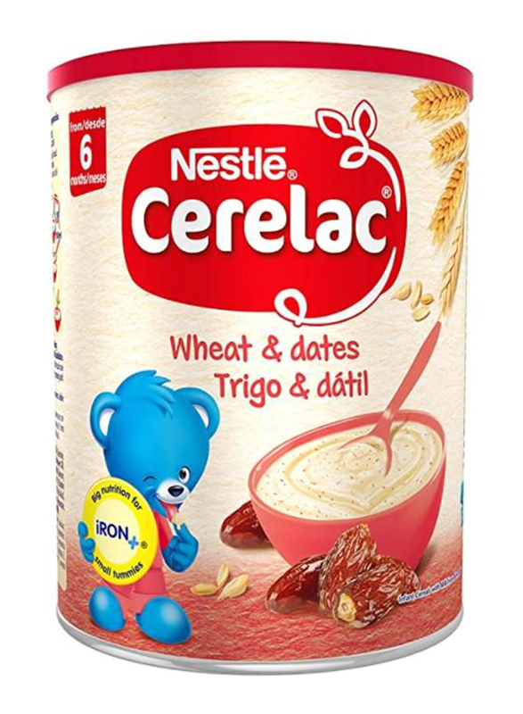 

Nestle Cerelac Wheat and Dates, 400g