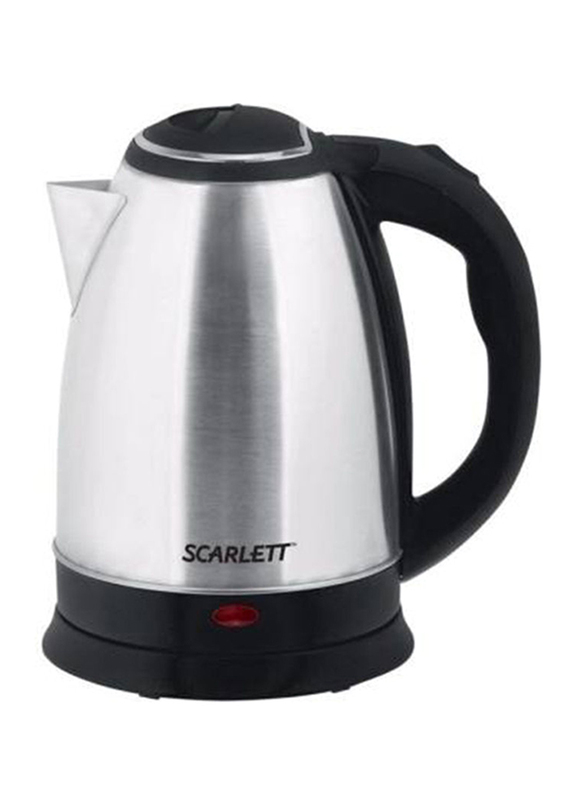 

Scarlett 2L Stainless Steel Electric Kettle, 2000W, SC-20A, Silver