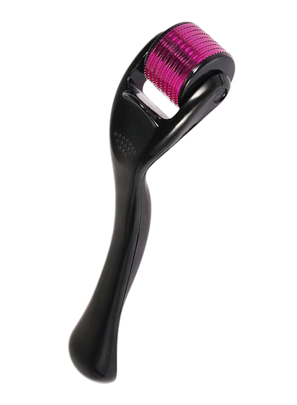 

Derma Roller System Face Wrinkles And Hair Loss Treatment Roller, 1mm, Black/Pink, 1 Piece