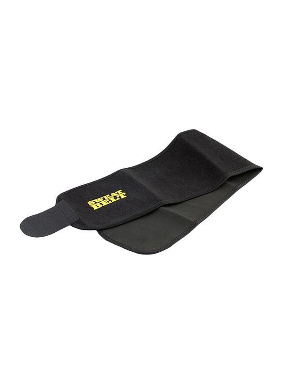 

Generic Professional Sports Sweat Premium Waist Trimmer, 21cm, Black