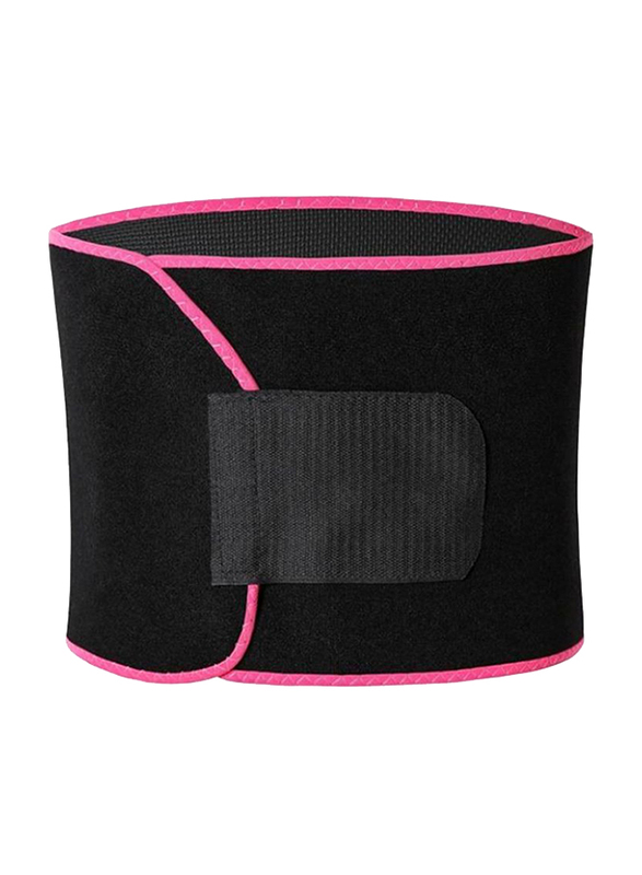 

Sapu Waist Trimmer Belt, 117 x 23cm, Pink/Black