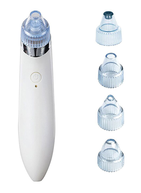 

Unbranded 4-In-1 Blackhead Remover Device, White/Clear, 1 Piece