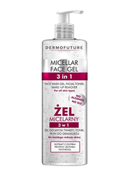 Dermofuture 3-In-1 Micellar Face Gel, 400ml