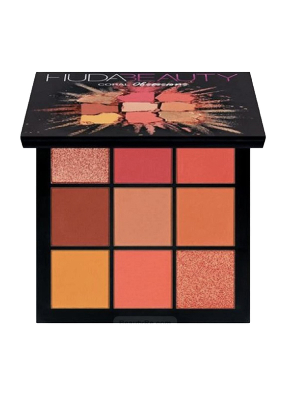 

Huda Beauty Coral Obsessions Eyeshadow Palette, Multicolor