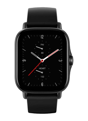 Amazfit GTS 2e 42.8mm Smartwatch, GPS + Glonass, Black Aluminium Case with Black Silicone Strap