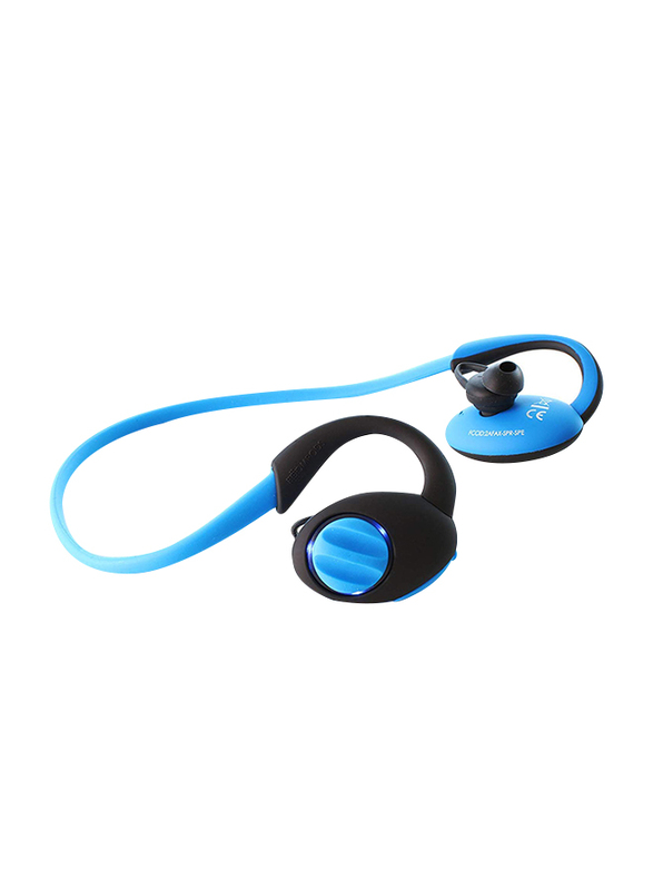 

Boompods Sportpods Enduro Sweat Proof Bluetooth On-Ear Earphones, Blue