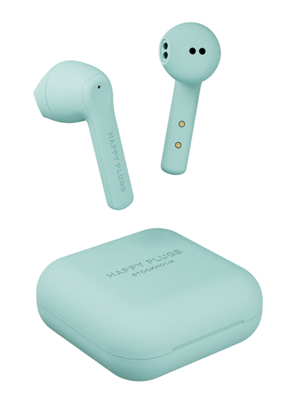 

Happy Plugs Air 1 Go True Wireless In-Ear Headphones, Mint Green