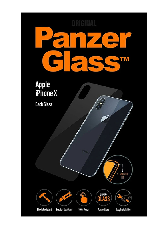 

PanzerGlass Apple iPhone XS/X Back Glass Mobile Phone Screen Protector, Clear