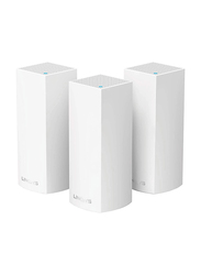 Linksys Velop Home Mesh WiFi System, Tri Band, 3 Pieces, White