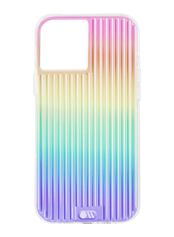 

Case-Mate Apple iPhone 12 Pro Max Tough Groove Mobile Phone Case Cover, Iridescent