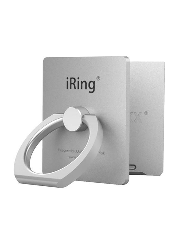 

Iring Link Finger Ring Wireless Charging for Mobile Phone Holder, Grey