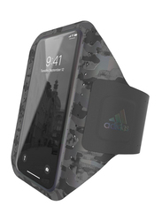 Adidas Originals Universal Sports Armband Small Phone Holder, Fits up to 6.5" Phone, Black