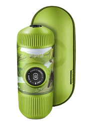 Wacaco 80ml Nanopresso Journey Portable Espresso Coffee Maker with Protective Case, Spring Run, Brown