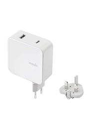 Moshi Progeo USB-C 42W Wall Charger, White