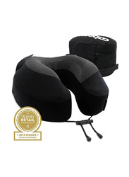 Cabeau Evolution S3 Memory Foam Pillow with Zippered Storage Case, Jet Black
