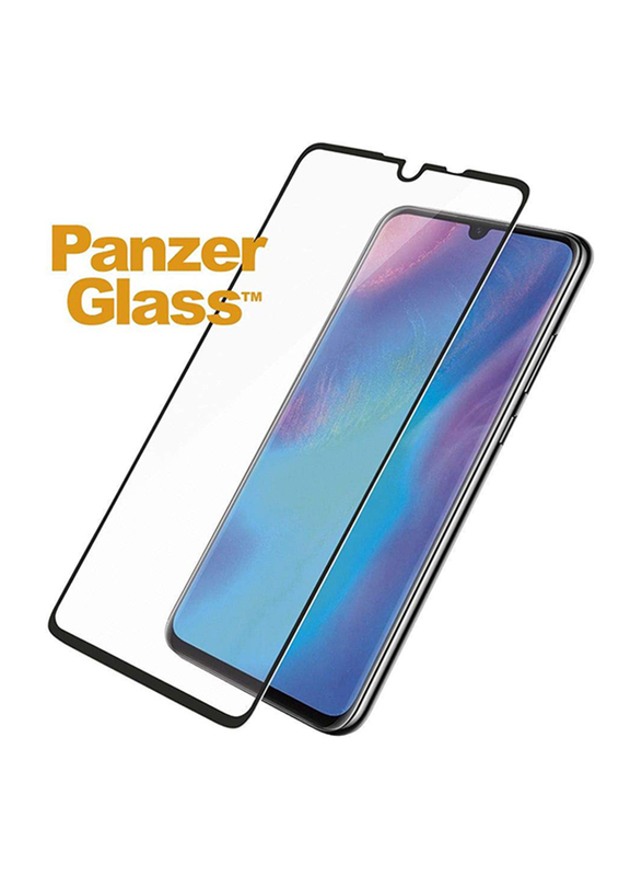 Panzerglass Huawei P30 Tempered Glass Screen Protector, Black/Clear