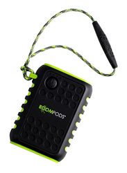 Boompods 7500mAh Powerboom X Power Bank, Water Resistant, with Torch, Black