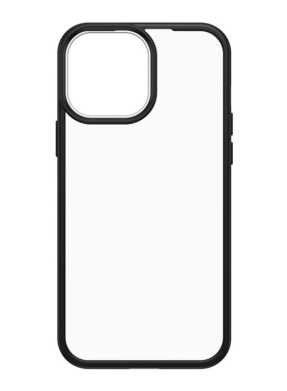 

Otterbox Apple iPhone 13 Pro Max React Mobile Phone Case Cover, Clear/Black